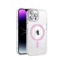 Funda Magsafe Transparente Cubre Camara de Colores iPhone 14 Pro | Wephone Mayorista