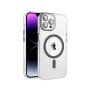 Funda Magsafe Transparente Cubre Camara de Colores iPhone 14 Pro | Wephone Mayorista