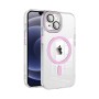 Funda Magsafe Transparente Cubre Camara de Colores iPhone 14 | Wephone Mayorista