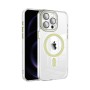 Funda Magsafe Transparente Cubre Camara de Colores iPhone 15 Pro | Wephone Mayorista