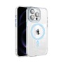 Funda Magsafe Transparente Cubre Camara de Colores iPhone 15 Pro | Wephone Mayorista