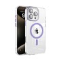 Funda Magsafe Transparente Cubre Camara de Colores iPhone 16 Pro Max | Wephone Mayorista