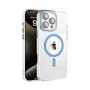 Funda Magsafe Transparente Cubre Camara de Colores iPhone 16 Pro Max | Wephone Mayorista