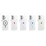 Funda Magsafe Transparente Cubre Camara de Colores iPhone 16 Plus | Wephone Mayorista