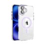 Funda Magsafe Transparente Cubre Camara de Colores iPhone 17 | Wephone Mayorista
