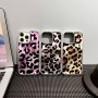 Compra al por Mayor la Funda para iPhone 16 Pro Max con Estampado de Leopardo Brillante con Borde Metálico