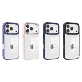 Funda Transparente iPhone 17 Pro Resistente Reforzada | Wephone Mayorista