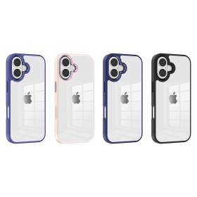 Funda Transparente iPhone 16 Resistente Reforzada | Wephone Mayorista