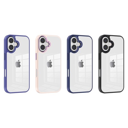 Funda Transparente iPhone 16 Resistente Reforzada | Wephone Mayorista