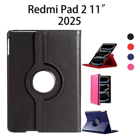 Funda 360º Redmi Pad 2 11" | Soporte Vertical/Horizontal y Auto-Sleep | WePhone Mayorista