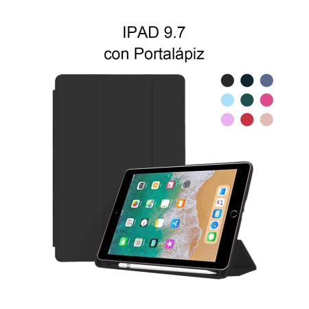 Funda Smart Cover con Porta Lápiz iPad 9.7" 2017-2018