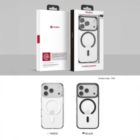 Funda PULOKA Transparente Imán | Compatible MagSafe | Wephone Mayorista