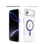 Funda Rígida Transparente Borde Color MagSafe iPhone 17 Air | Wephone Mayorista