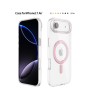 Funda Rígida Transparente Borde Color MagSafe iPhone 17 Air | Wephone Mayorista