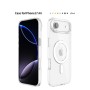Funda Rígida Transparente Borde Color MagSafe iPhone 17 Air | Wephone Mayorista