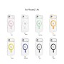 Funda Rígida Transparente Borde Color MagSafe iPhone 17 Air | Wephone Mayorista