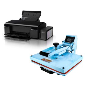 Pack Prensa+Imresora para Funda de Sublimacion