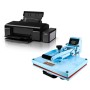 Pack Prensa+Imresora para Funda de Sublimacion