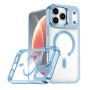 Funda Transparente MagSafe iPhone Botones y Marco Cámara de Aluminio | Wephone Mayorista