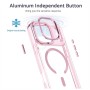 Funda Transparente MagSafe iPhone Botones y Marco Cámara de Aluminio | Wephone Mayorista