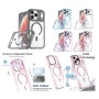 Funda Transparente MagSafe iPhone Botones y Marco Cámara de Aluminio | Wephone Mayorista