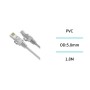 UNICO – Cable Ethernet CAT.6 de 1.8M – Alta Velocidad 1000Mbps