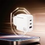 Cargador Wephone WA14 65W GaN | Triple salida USB-A + 2 USB-C PD | Certificación CE, GS y RoHS