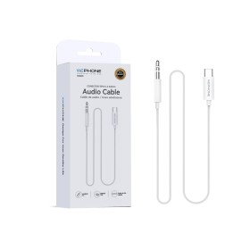 Cable adaptador Tipo-C a Jack 3.5 mm | Sonido Hi-Fi | Mayorista de accesorios móviles en España