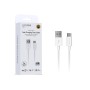 Cable USB-C a Lightning 3A PD30W 1 m | TPE OD4.0 blanco | Mayorista de accesorios móviles en España