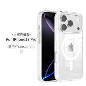 Funda Antigolpes Magsafe Transparente iPhone 17 Pro | Wephone Mayorista