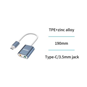 Adaptador USB-C a Audio + Mic 7.1CH | Wephone Mayorista