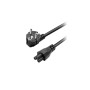 Cable de alimentación europeo tipo trébol 1.5 m | Enchufe de flor de ciruelo | Mayorista de accesorios móviles en España