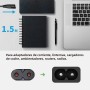 Cable de alimentación europeo tipo 8 de 1.5 m | Alta calidad y seguridad | Mayorista de accesorios móviles en España