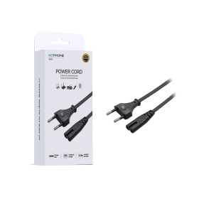 Cable de alimentación europeo tipo 8 de 1.5 m | Alta calidad y seguridad | Mayorista de accesorios móviles en España