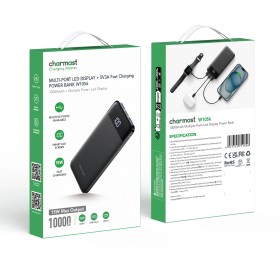 Charmast W1056 top-seller Amazon | Power bank LED USB-C 5V⎓3A
