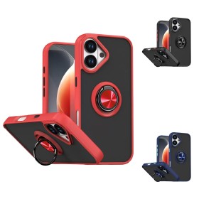 Funda Mate de Anillo iPhone 16 360°| Wephone Mayorista