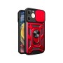 Funda Armadura con Tapa Deslizante Realme Note 70T Cámara y Anillo | Wephone Mayorista