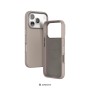 Funda de Cuero Magnética Aro Metálico MagSafe iPhone 17 Pro Max | Wephone Mayorista