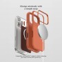 Funda de Cuero Magnética Aro Metálico MagSafe iPhone 17 Pro Max | Wephone Mayorista