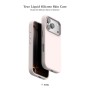 Funda Silicona Líquida MagSafe iPhone 17 · Microfibra + Cámara | Wephone Mayorista
