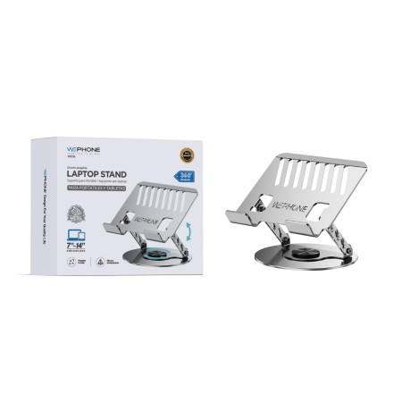 Soporte Portátil Wephone WC16 Laptop Stand Metal 7''–14'' | Mayorista de accesorios móviles en España