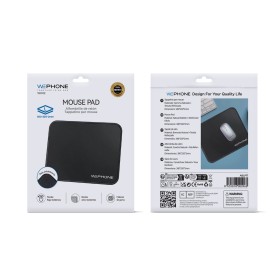 Mouse Pad Wephone WK02 Tamaño L 300x250mm Negro Alfombrilla de ratón mayorista | Mayorista de accesorios móviles en España