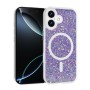 Funda MagSafe Brillante Glitter | Carcasa Mujer con Aro Magnético
