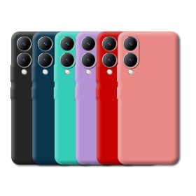 Funda Tipo Original Vivo Y17s de goma suave | Wephone Mayorista
