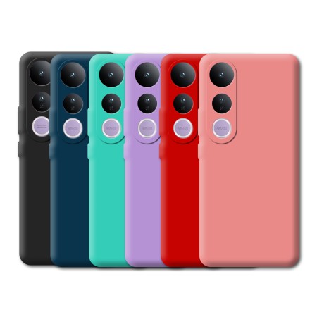 Funda Tipo Original Vivo 50 Lite 5G de goma suave | Wephone Mayorista