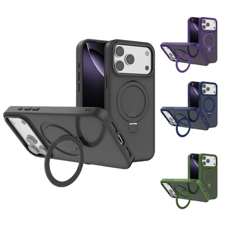 Funda Mate Yado Ahumado MagSafe con Soporte iPhone 17 Pro | Wephone Mayorista