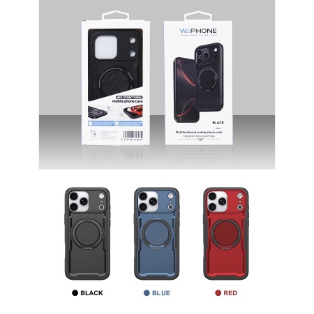 Funda Antigolpes Anillo 360 Samsung Galaxy S25 Ultra · Placa Magnética y Soporte | Wephone Mayorista