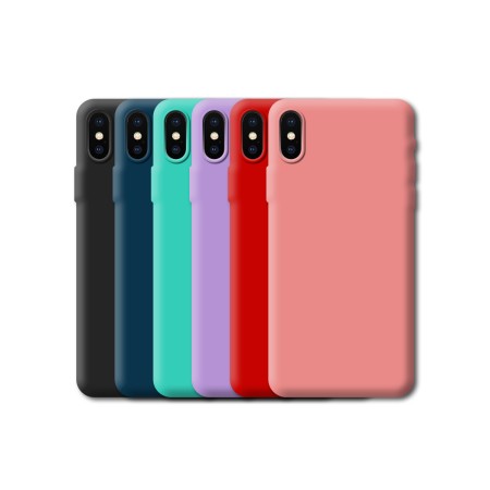 Funda Tipo Original iPhone X / iPhone XS de goma suave | Wephone Mayorista