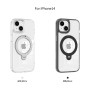 Carcasa Transparente con Anillo Soporte iPhone 14 · Bumper Antigolpes | Wephone Mayorista