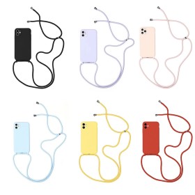 IPHONE 11 6.1 Funda Con Cuerda tipo original